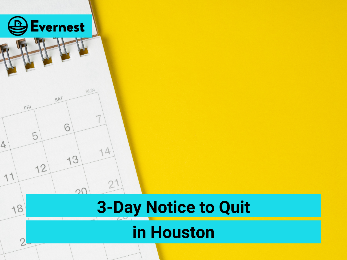 For Landlords: Understanding the 3-Day Notice to Quit in Houston